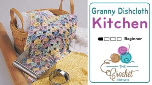 Crochet Granny Dishcloth Pattern