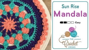 Crochet Sun Rise Mandala