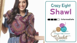 Crochet Crazy Eight Shawl
