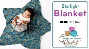 Crochet Starlight Baby Blanket