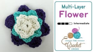 Crochet Multi Layer Flower Pattern