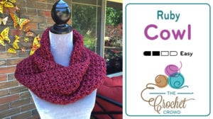 Crochet Ruby Cowl Pattern