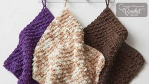 Crochet Dr Office Dishcloth Project