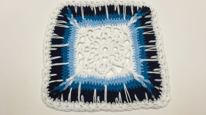 Crochet Icy Window Afghan Pattern