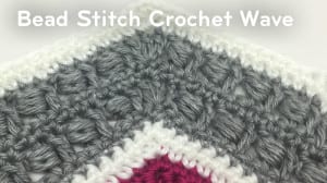Bead Stitch Crochet Wave Pattern