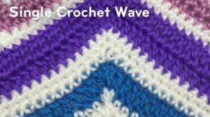 Single Crochet Wave Pattern