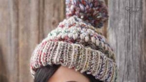 Crochet Big Stitch Hat