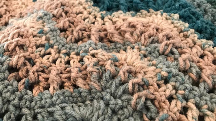 Crochet Breaking Waves Afghan