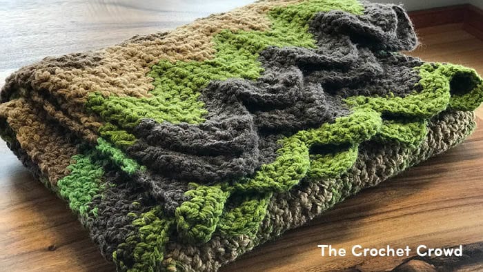 Crochet Through the Forest Afghan