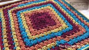 Crochet Baby Toy Box Blanket