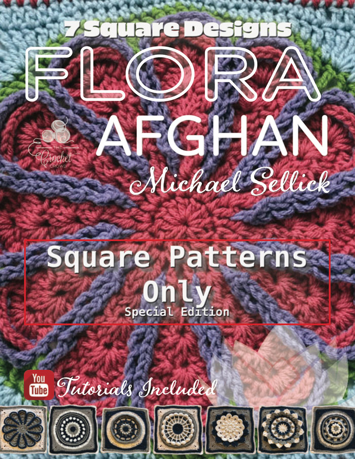 Crochet Flora Afghan - Just Patterns