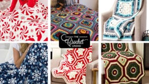 6 Challenging Christmas Crochet Blankets