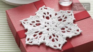Crochet Snowflake Dishcloth