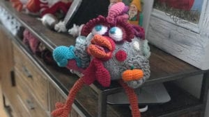 Mikeys Rooster Crochet Bird