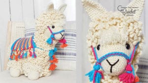No Drama Crochet Llama