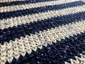 Chunky Tweeds Blanket by Jeanne Steinhilber