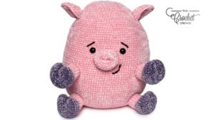 Crochet Pig Stuffie