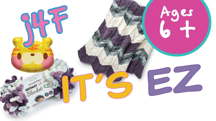 EZ Knitting Ripple Blanket Pattern