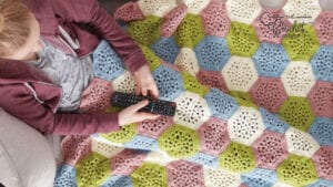 Crochet Hexagon Blanket