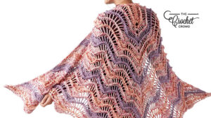 Crochet Crest of Waves Shawl