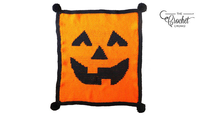 Crochet Pumpkin Blanket Pattern
