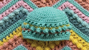 Crochet Hugs and Kisses Baby Beanies