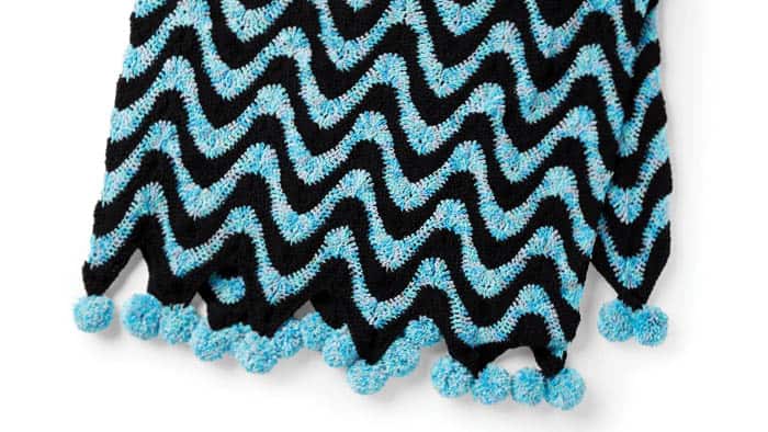 Crochet Water Park Waves Blanket