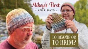 Beanie or Brim Knit Hats