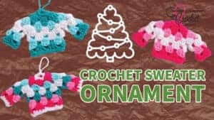 Crochet Sweater Ornament